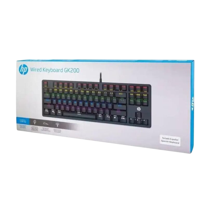 HP GK200 MECHANICAL RGB KEYBOARD - BLUE SWITCHES