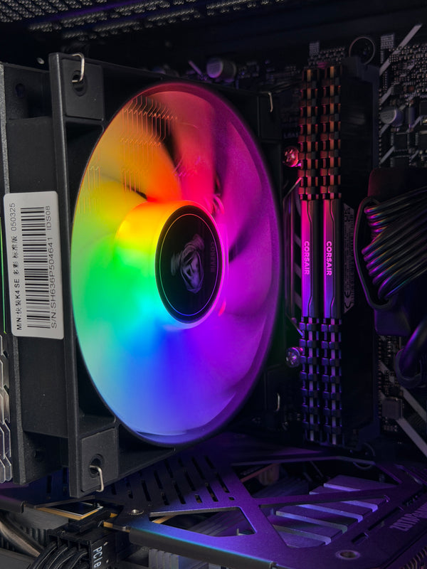 GAMING PC - INTEL CORE I5 12400F - 16GB DDR4 RAM - ASUS H610M-K - 500GB NVME - RTX 5060 8GB - 450W GOLD