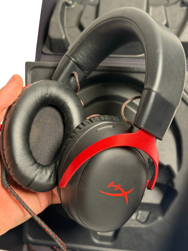 HYPERX CLOUD 3 WIRED - BLACK RED (USED)