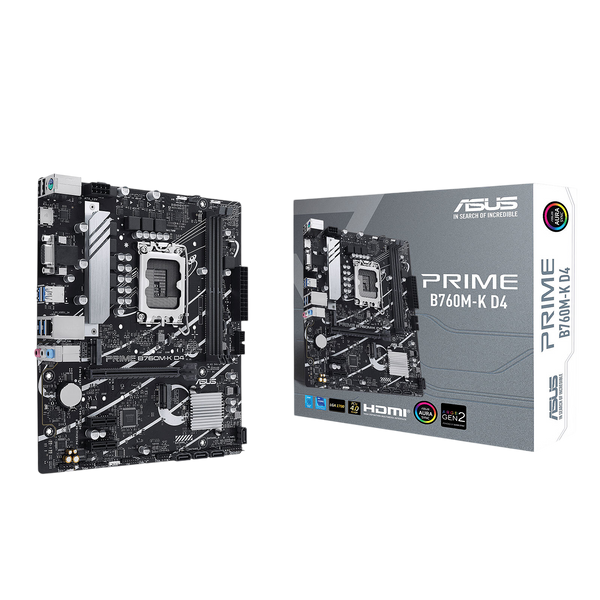 ASUS PRIME B760M-K D4 - INTEL LGA 1700 DDR4