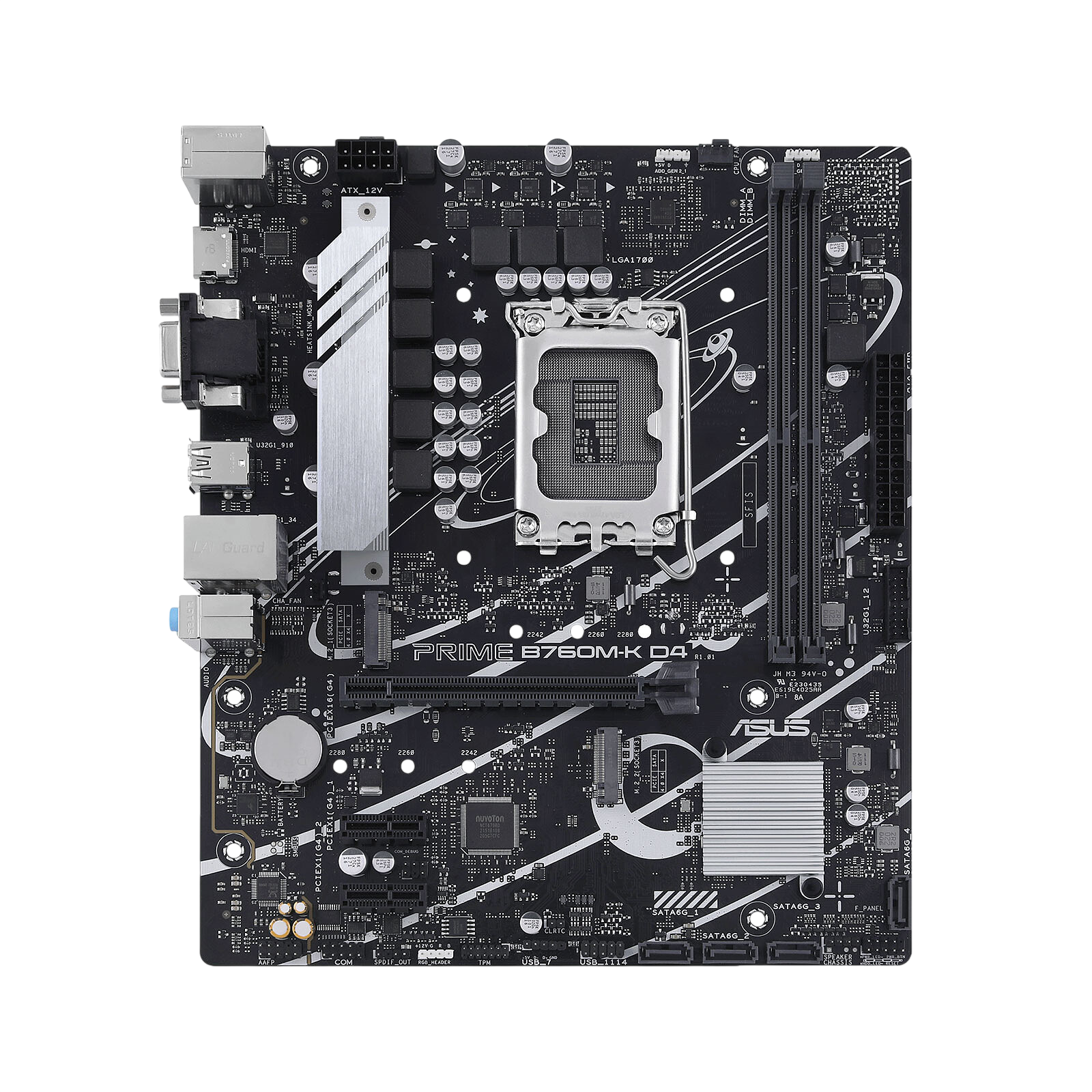 ASUS PRIME B760M-K D4 - INTEL LGA 1700 DDR4