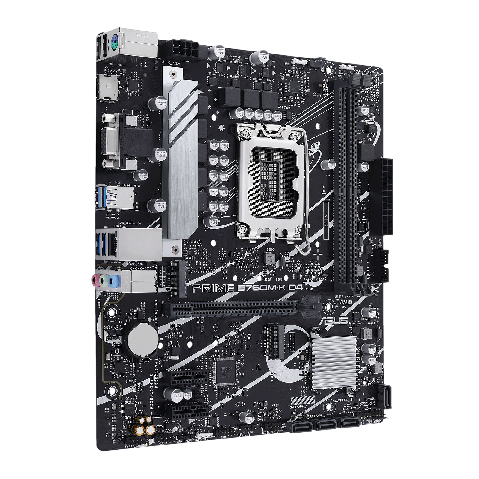 ASUS PRIME B760M-K D4 - INTEL LGA 1700 DDR4