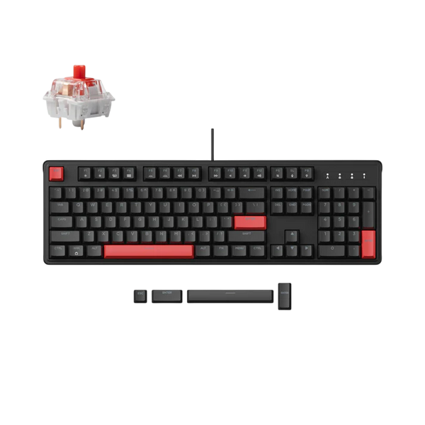 LEMOKEY X3 WIRED - RED SWITCH