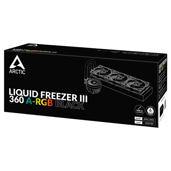 ARCTIC LIQUID FREEZER III 360MM ARGB - BLACK