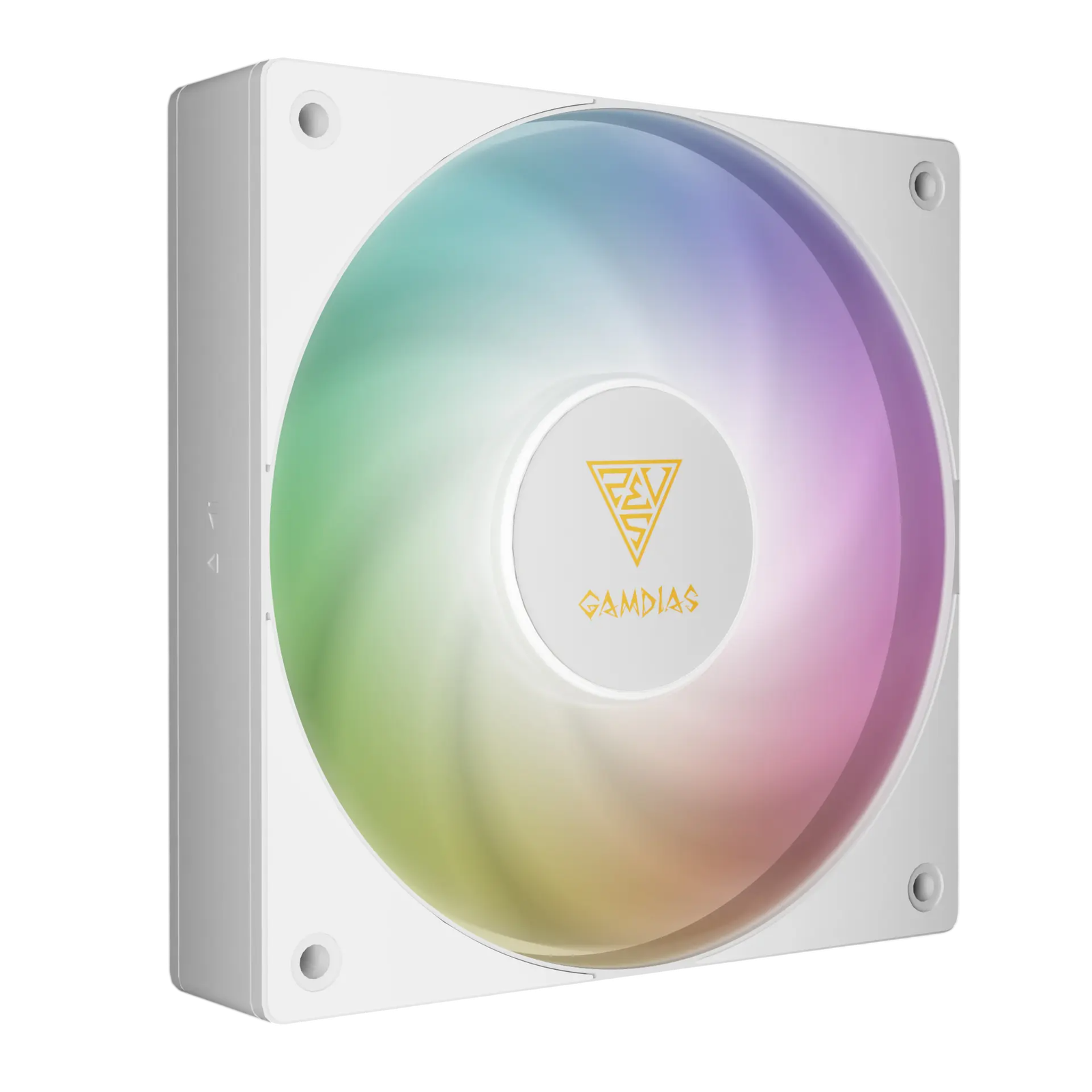 GAMDIAS NOTUS M1-1201 ARGB PWM FAN - WHITE
