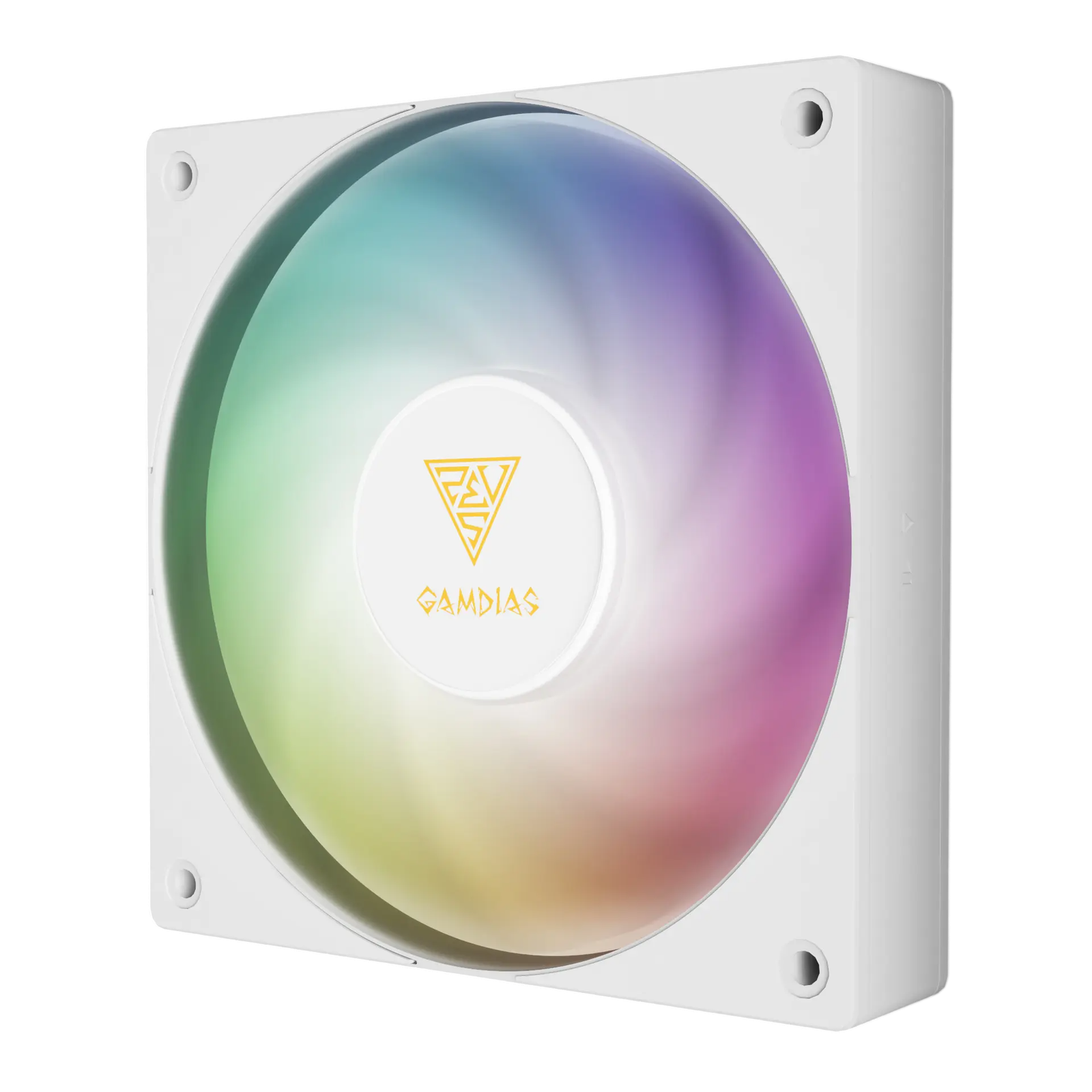 GAMDIAS NOTUS M1-1201 ARGB PWM FAN - WHITE