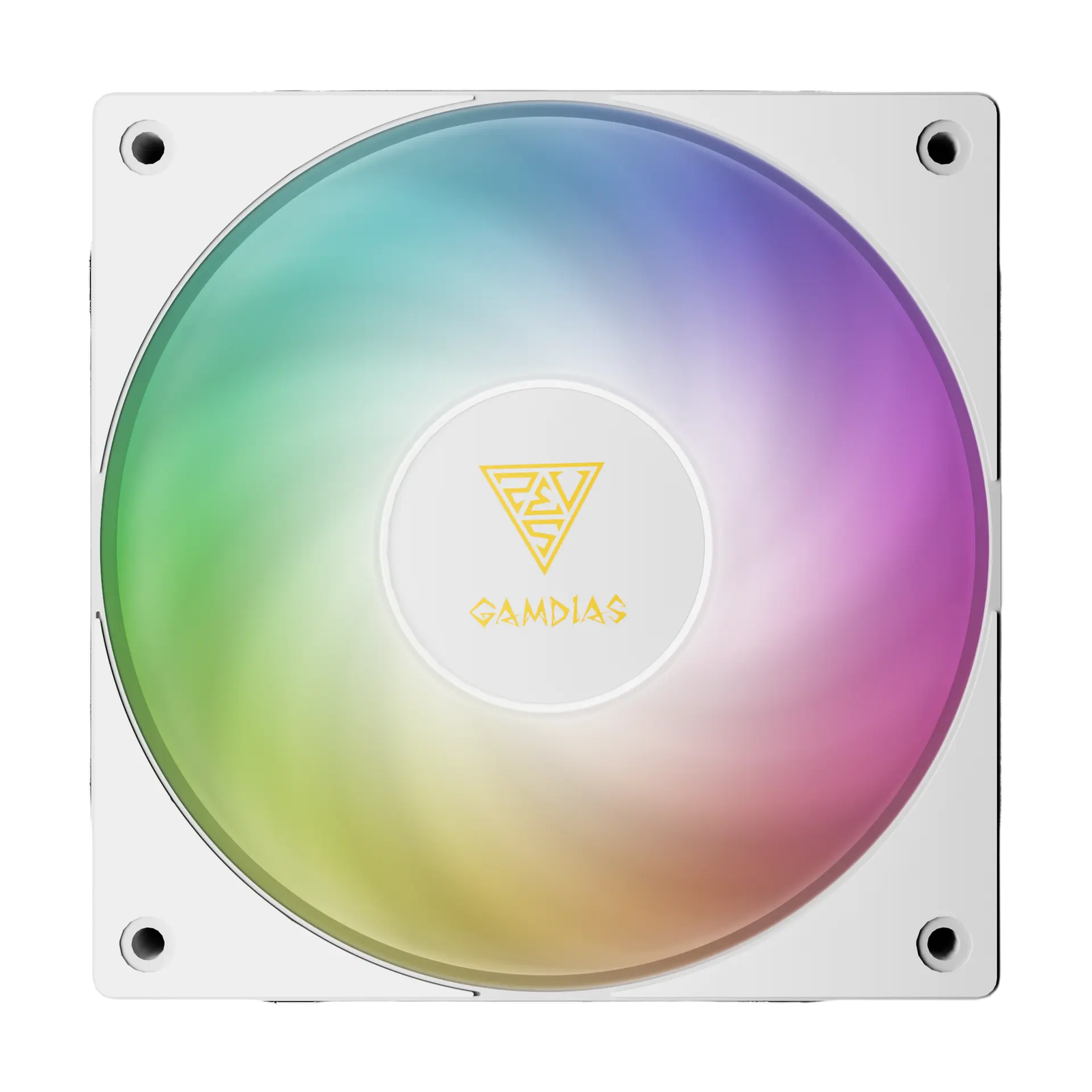 GAMDIAS NOTUS M1-1201 ARGB PWM FAN - WHITE