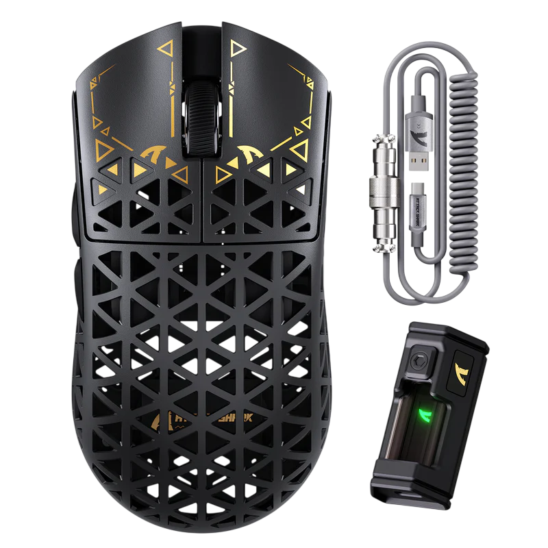 ATTACK SHARK R5 ULTRA CARBON FIBER - BLACK