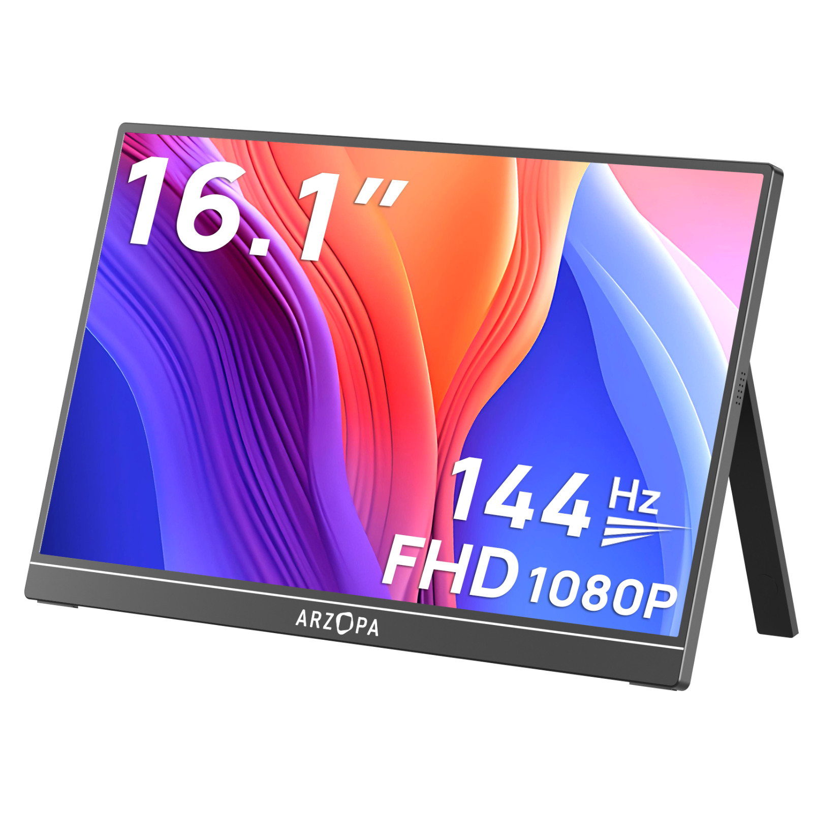 ARZOPA Z1FC 16.1" 144Hz FULL HD PORTABLE MONITOR - GREY