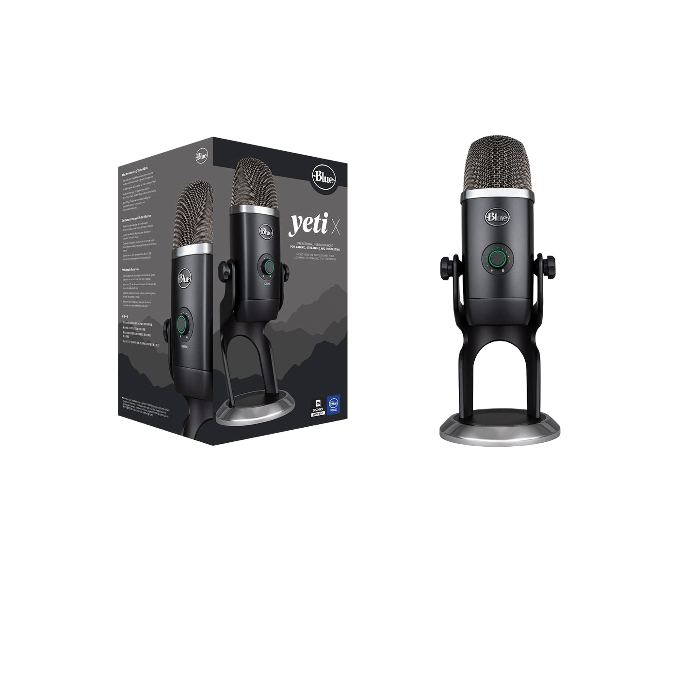 BLUE YETI X USB MICROPHONE FOR STREAMING AND PODCAST