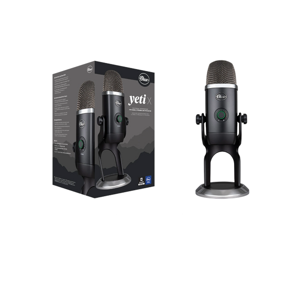 BLUE YETI X USB MICROPHONE FOR STREAMING AND PODCAST