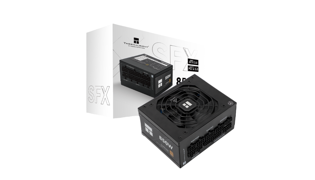 THERMALRIGHT 850W 80 PLUS GOLD ATX 3.0 FULLY MODULAR SFX - BLACK