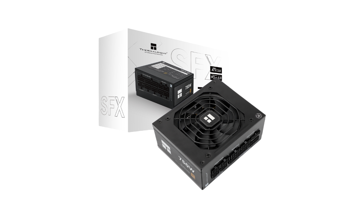 THERMALRIGHT 750W 80 PLUS GOLD ATX 3.0 FULLY MODULAR SFX - BLACK