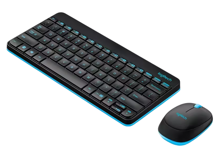 LOGITECH MK245 NANO BLACK BLUE WIRELESS