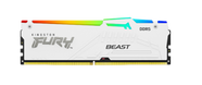 KINGSTON FURY BEAST RGB 32GB DDR5 5600MHz CL40 - WHITE