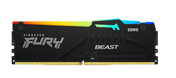 KINGSTON FURY BEAST RGB 16GB DDR5 6000MHz CL36 - BLACK