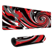 RED SWIRL - MOUSEPAD 90 X 40 CM