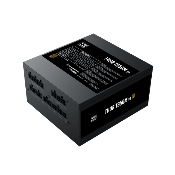 XIGMATEK THOR T850M V2 850W 80 PLUS BRONZE FULLY MODULAR - BLACK