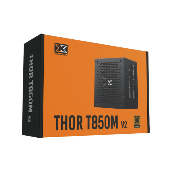 XIGMATEK THOR T850M V2 850W 80 PLUS BRONZE FULLY MODULAR - BLACK