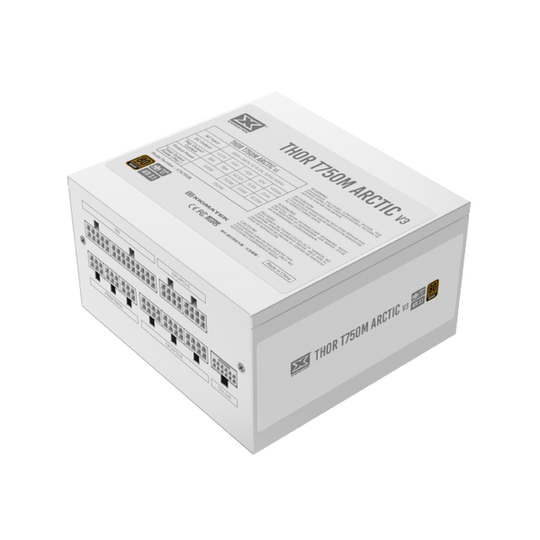 XIGMATEK THOR T750M ARCTIC V3 750W 80 PLUS BRONZE ATX 3.1 FULLY MODULAR - WHITE