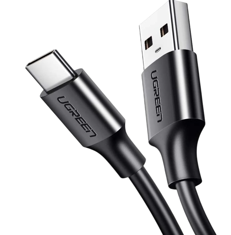 UGREEN USB-A TO USB-C - 1.5 METERS BLACK