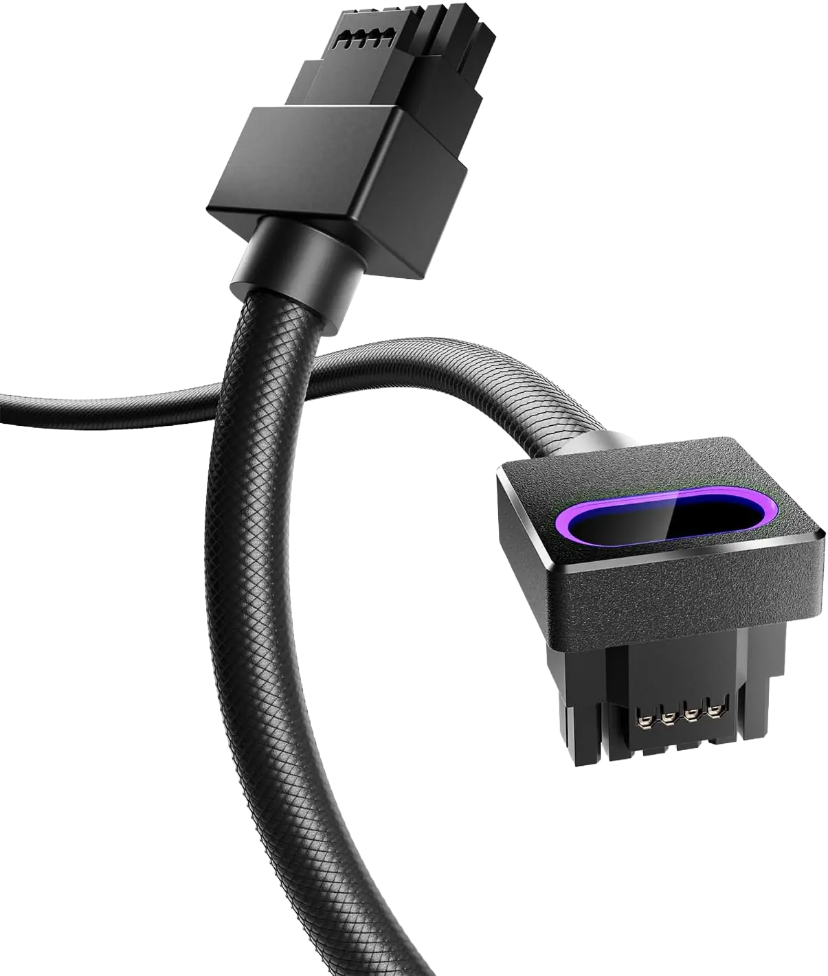 ASIA HORSE HYDRUS ARGB 16PIN GPU A 50CM EXTENSION CABLE - BLACK