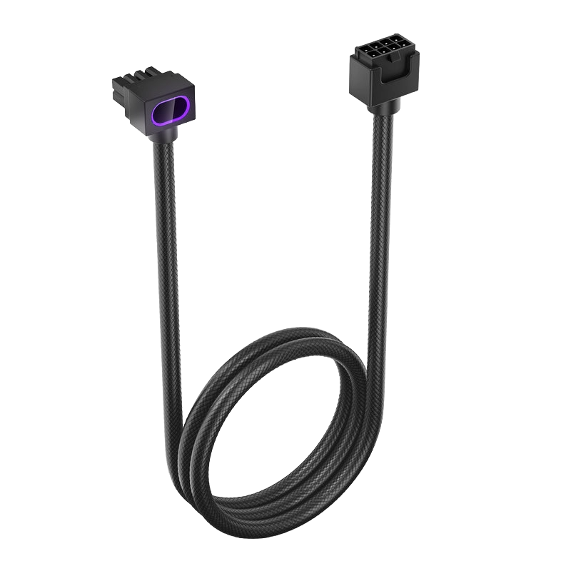 ASIA HORSE HYDRUS ARGB GPU 30CM EXTENSION CABLE - BLACK