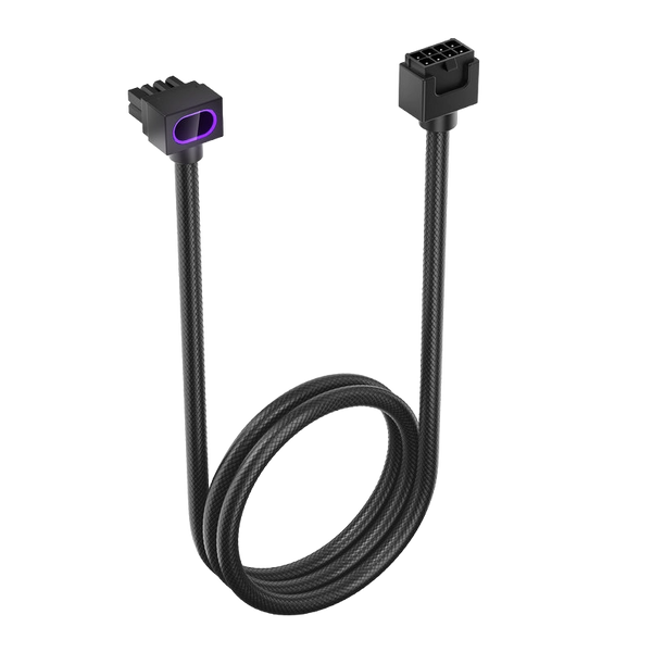 ASIA HORSE HYDRUS ARGB CPU 30CM EXTENSION CABLE - BLACK