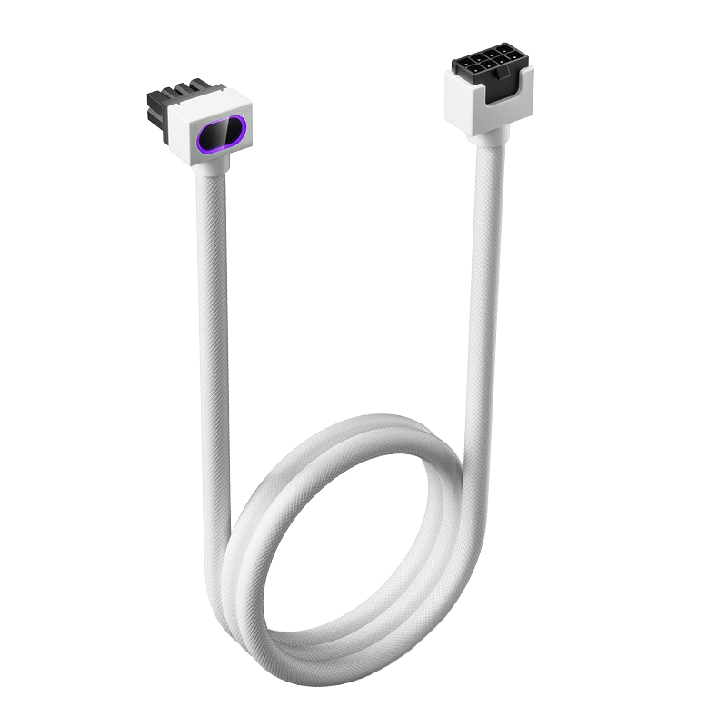 ASIA HORSE HYDRUS ARGB CPU 30CM EXTENSION CABLE - WHITE