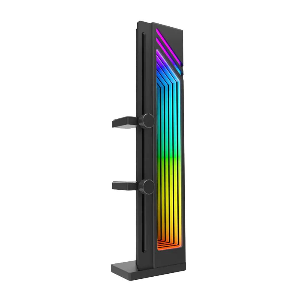 ASIA HORSE GPU SUPPORT BRACKET ARGB - BLACK
