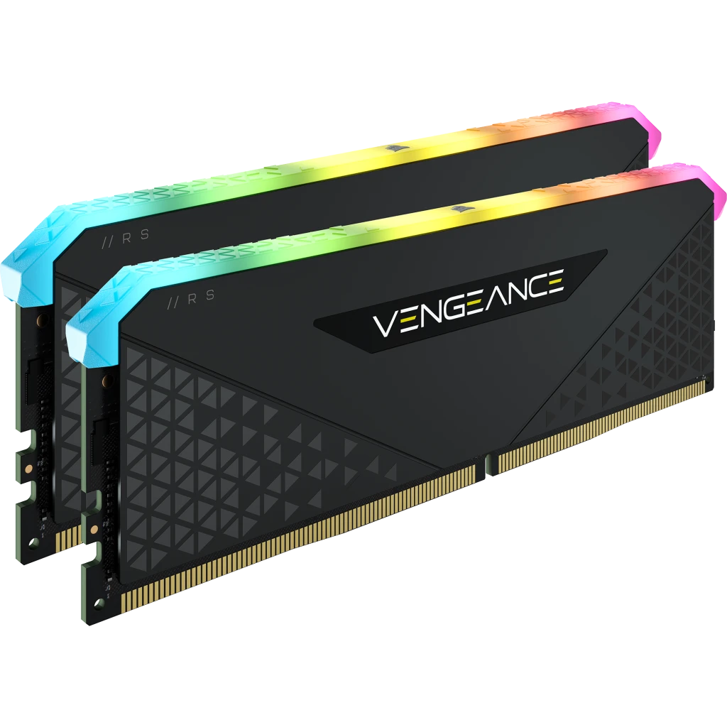 CORSAIR VENGEANCE RGB RS 32GB (2x16GB) DDR4 3200MHz CL16 - BLACK