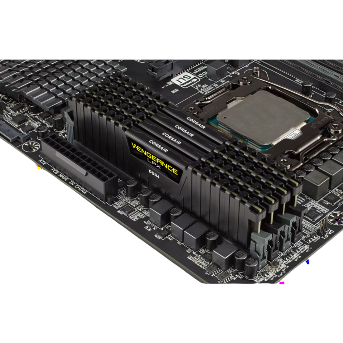 CORSAIR VENGEANCE LPX 64GB (4x16GB) DDR4 2666MHz CL16 - BLACK
