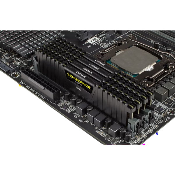 CORSAIR VENGEANCE LPX 64GB (4x16GB) DDR4 2666MHz CL16 - BLACK