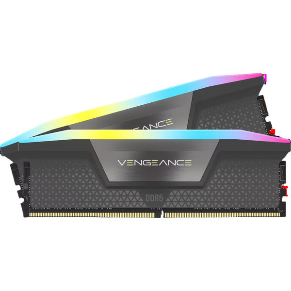 CORSAIR VENGEANCE RGB 32GB (2x16GB) DDR5 6000MHz CL28 - BLACK