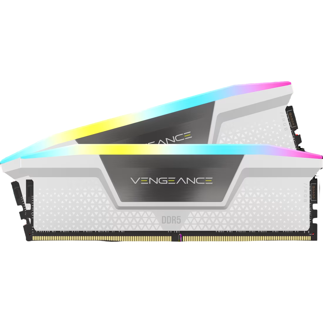 CORSAIR VENGEANCE RGB 32GB (2x16GB) DDR5 6000MHz CL36 - WHITE