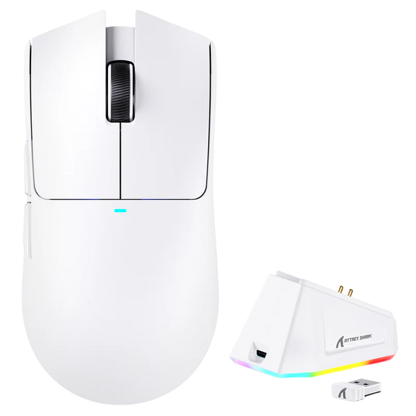 ATTACK SHARK X11 WIRELESS - WHITE