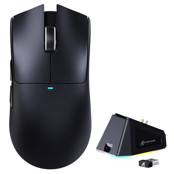 ATTACK SHARK X11 WIRELESS - BLACK