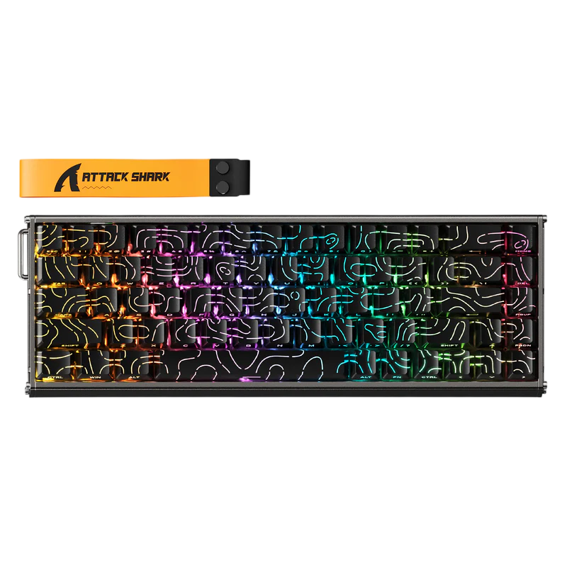 ATTACK SHARK X68 MAX HE - BLACK CONTOUR