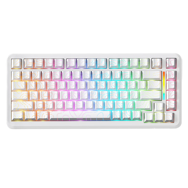 ATTACK SHARK X82 PRO HE - WHITE CONTOURS