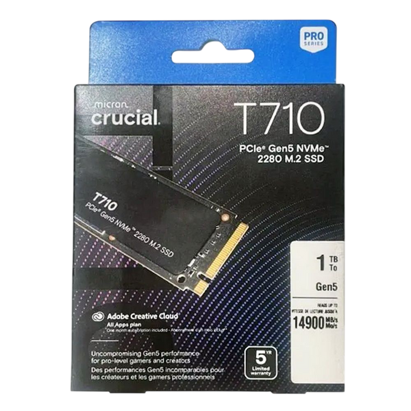 CRUCIAL T710 1TB Nvme