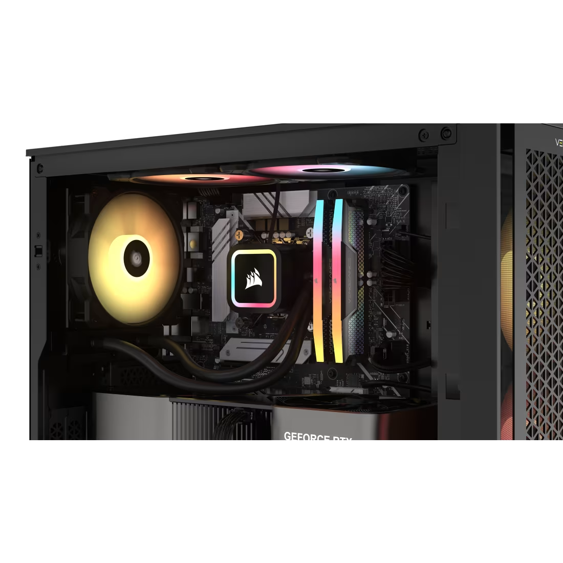 CORSAIR VENGEANCE RGB CUDIMM 48GB (2x24GB) DDR5 7000MHz CL36 - CHROME