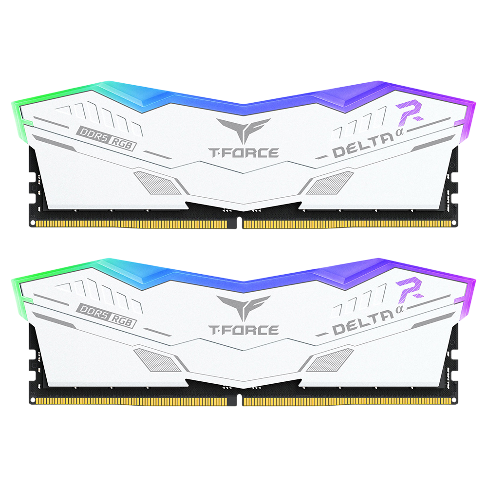 TFORCE DELTA RGB 32GB (2x16GB) DDR5 6000MHz CL30 - WHITE