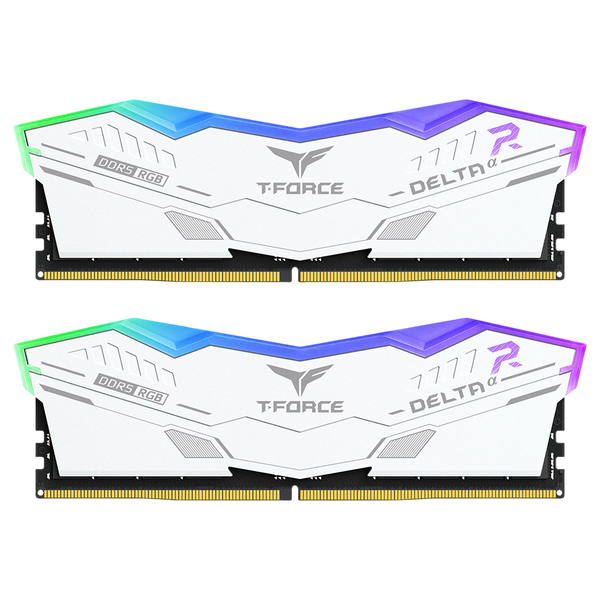 TFORCE DELTA RGB 32GB (2x16GB) DDR5 6000MHz CL30 - WHITE