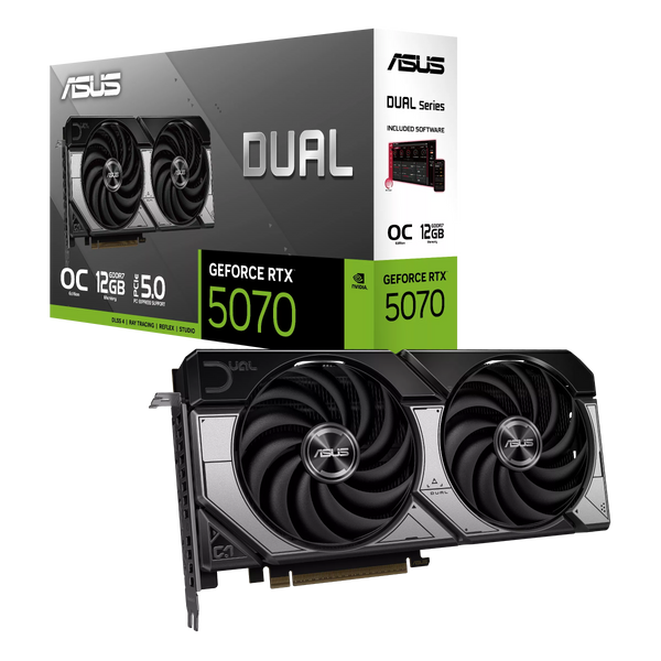 ASUS GEFORCE RTX 5070 12GB DUAL OC EDITION