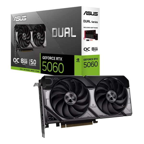 ASUS GEFORCE RTX 5060 8GB DUAL OC EDITION