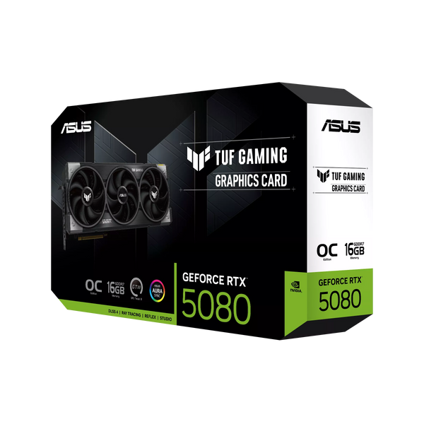 ASUS GEFORCE RTX 5080 16GB TUF OC