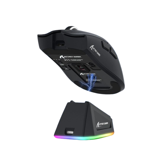 ATTACK SHARK X11 WIRELESS - BLACK