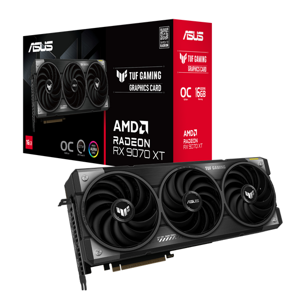 ASUS AMD RADEON RX 9070 XT 16GB TUF GAMING OC EDITION
