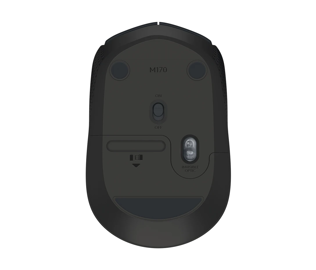 LOGITECH M170 WIRELESS - BLACK GREY