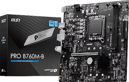 MSI PRO B760M-B DDR4 - INTEL LGA 1700 DDR4